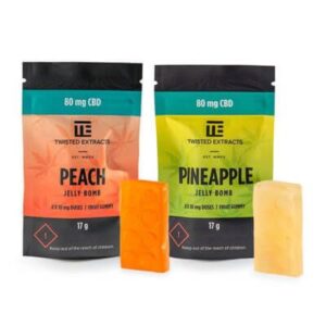80mg CBD JELLY BOMBS ? Twisted Extracts