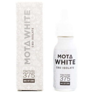 White 375mg CBD Tincture (Mota)